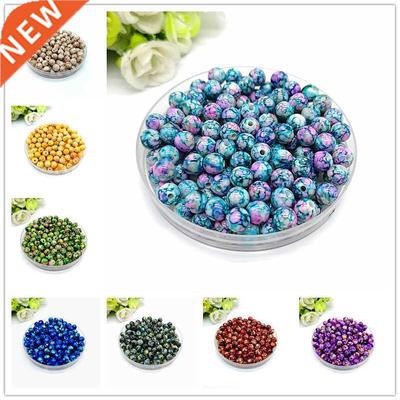 8mm-14mm Round Shape Beads Jewelry Making Acrylic Beads Mult