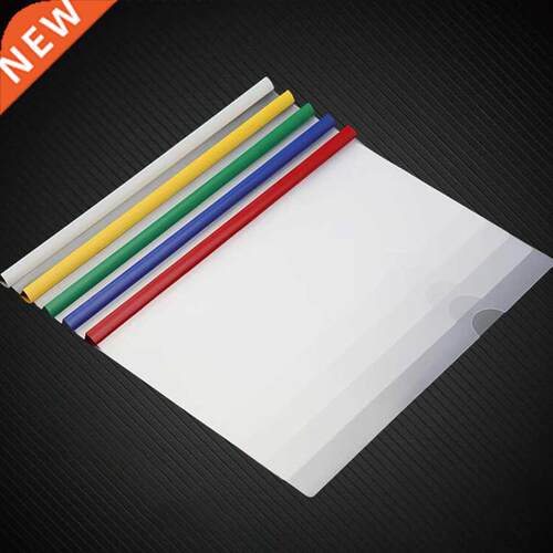 5 PCS/Lot A4 Report Covers With Sliding Bar, Clipbar Present