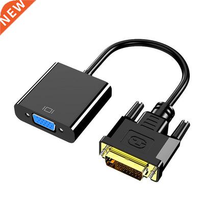 DVI-D Adapter DVI To VGA Full Hd 1080p Cable Videos Converte