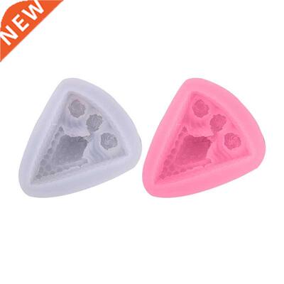 Food-grade Silicone Sugarcraft Mould Strawberry Cake Slice S