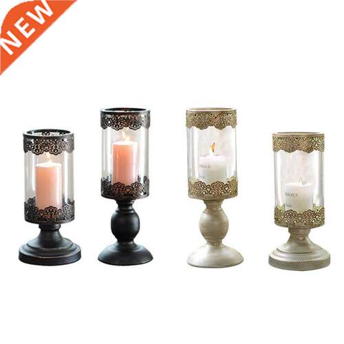 Retro Iron Decorative Candles Holder For Birthday Party