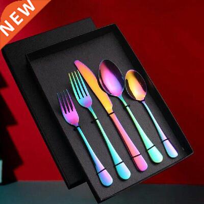 5Pcs/Set Stainless Steel Tableware Set Western Food Knife