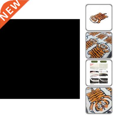 Cartoon Tiger Rug Non-Slip Bedside Carpet Absorbent