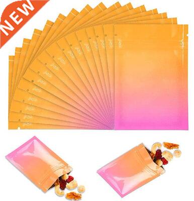 100 Pcs/Set Resealable Mylar Bag Self Sealing Smell Proof
