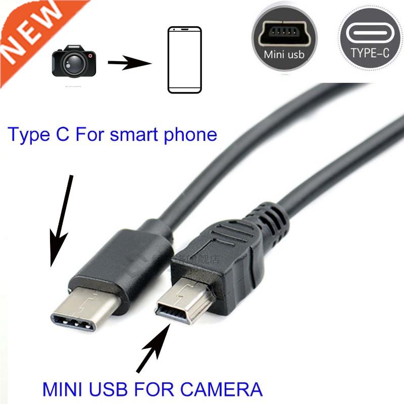 TYPE C to mini usb OTG CABLE FOR canon EOS 100D 80D 70D 5D2
