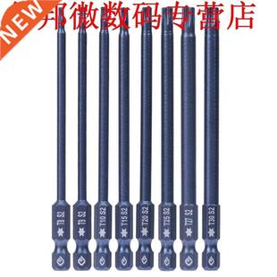 10pcs 1/4 inch Schacht Torx Boren Security Bit Set Sabotage