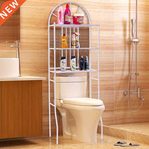 Goplus 3 Shelf Over The Toilet Bathroom Cabinet Space Saver