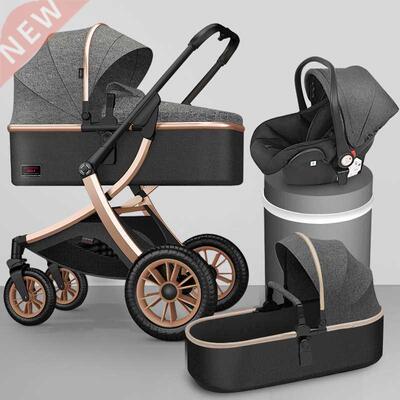 3 in 1 baby stroller baby pram stroller set High Landscape S
