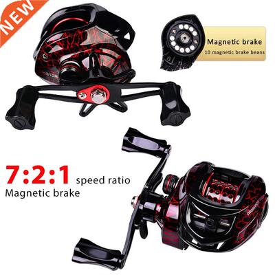 Fishing Baitcasting Reel All Metal Spool 18+1BB 10kg/22LB Ma