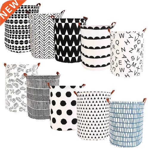 Foldable Linen Laundry Basket Large Capacity Laundry Hamper