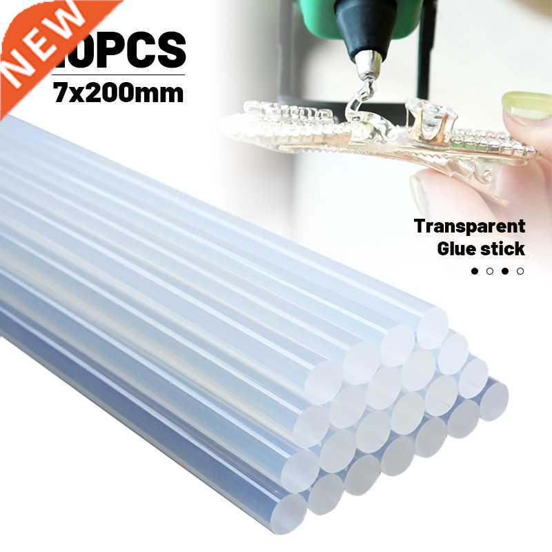 10/20/50Pcs 7x200mm Clear Hot Melt Glue Stick For Electric H