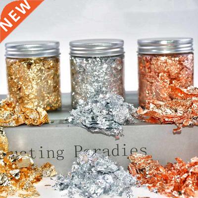 g Imitation Gold Sliver Copper Foil Sequins Glitters Craft