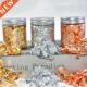 Sliver Copper Foil Glitters Gold Sequins Craft Imitation