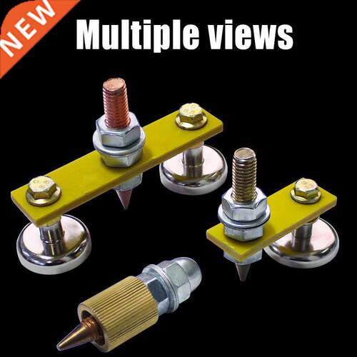 Double Head Magnetic Welding Ground Clamp Small Magnetic Wel