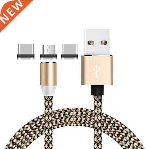 Magnetic charging Charger Cable Wire or plug LED Type-C USB