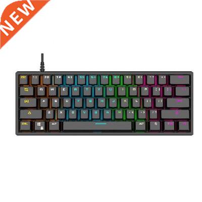 G101 Portable 61 Keys Gaming Mechanical Keyboard USB Wired