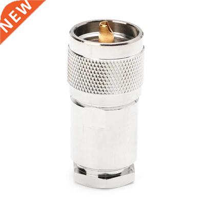 RF Coaxial Adapter UHF Male Plug PL259 Clamp RG8 RG165 RG21