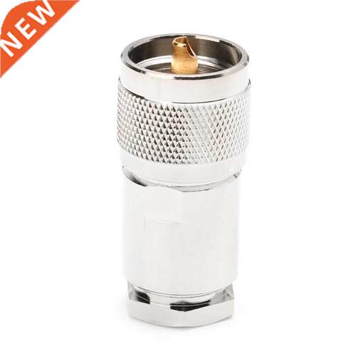 RF Coaxial Adapter UHF Male Plug PL259 Clamp RG8 RG165 RG21