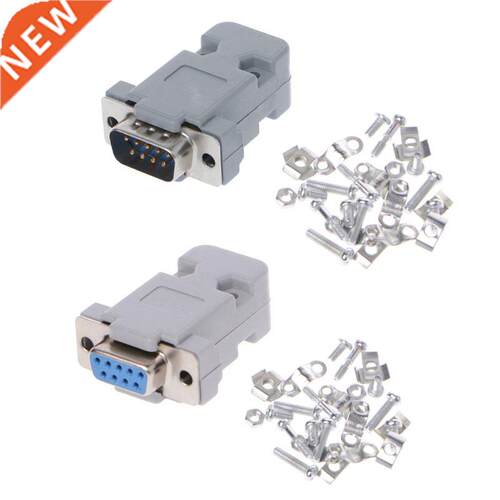 5pcs/lot DB-9 DB9 RS22 Male Female Connector with socket D-