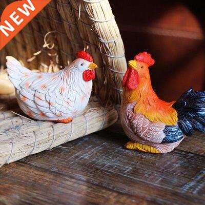 Funny Chicken Garden Statues Farm Art-Backyard Decoration