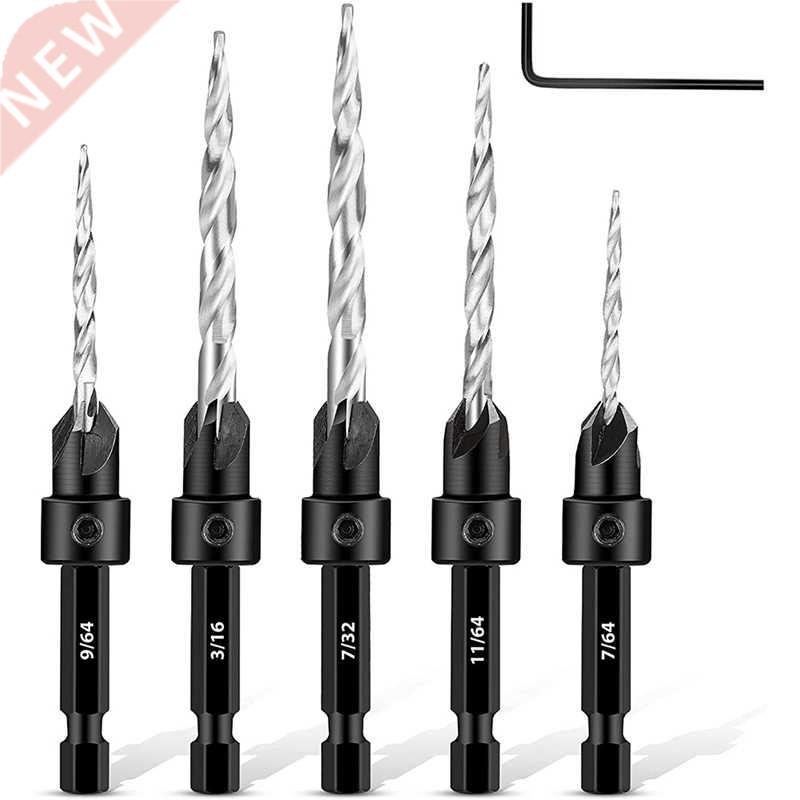 Countersink Drill Bit Set, Counter Drill Bit For