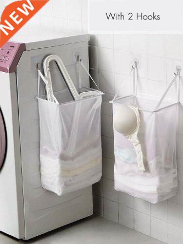Bathroom dirty clothes basket wall hanging dirty clothe