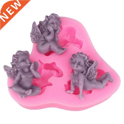 Newest Angel Frame Silicone Mold Fondant Mold Cake