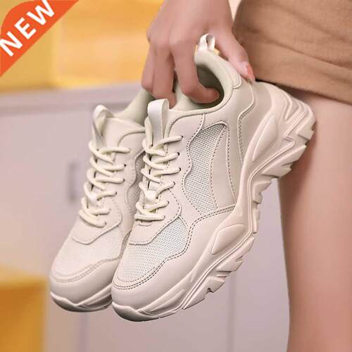 Moipheng 2022 New Spring Chunky Sneakers Women Breathable Sh