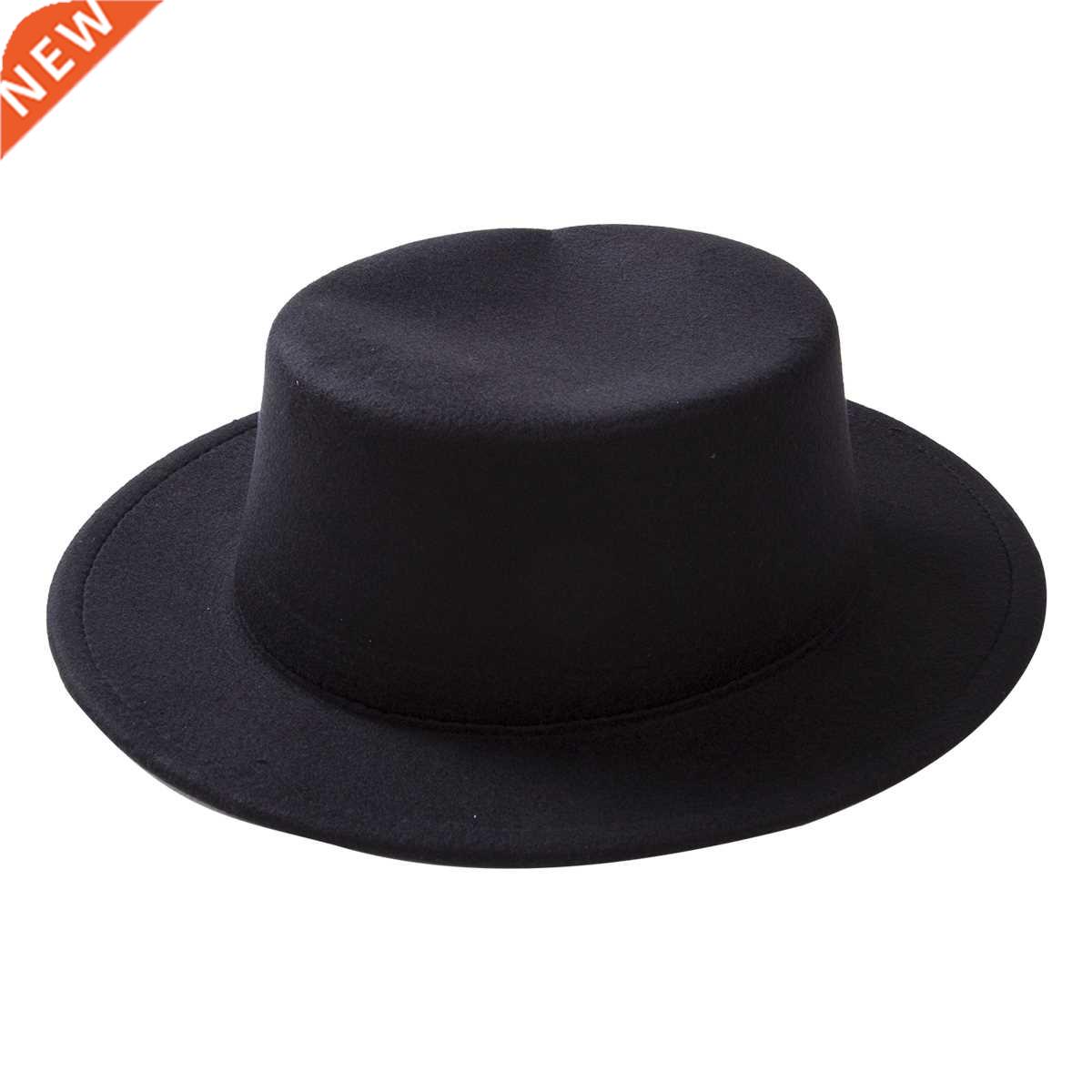 New  Women Men Unisex Wide Brim Fedora Panama Hat Aut