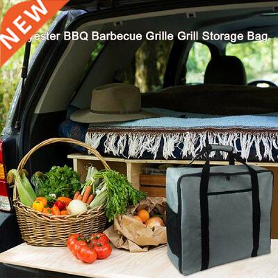 Barbecue Grill Storage Bag Portable Large Capacity Lifting