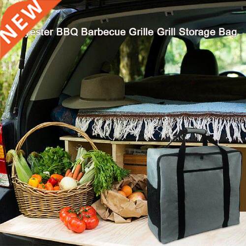 Barbecue Grill Storage Bag Portable Large Capacity Lifting
