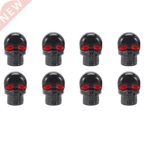 4 Pair Motorcycle Skull Number Plate Frame Screws Fitting Sc