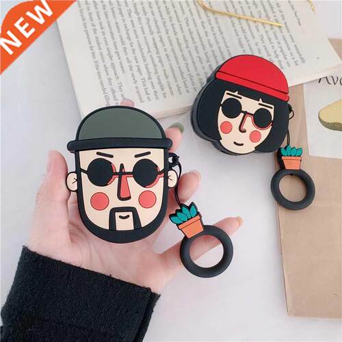 For AirPod 2 Case D The Professional Mathilda Leon Cartoon
