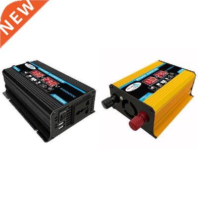 Digital LED Car Power Inverter Converter Charger Adapter