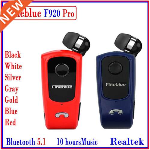 Fineblue F920 Pro Mini Wireless Earphone Retractable Portabl