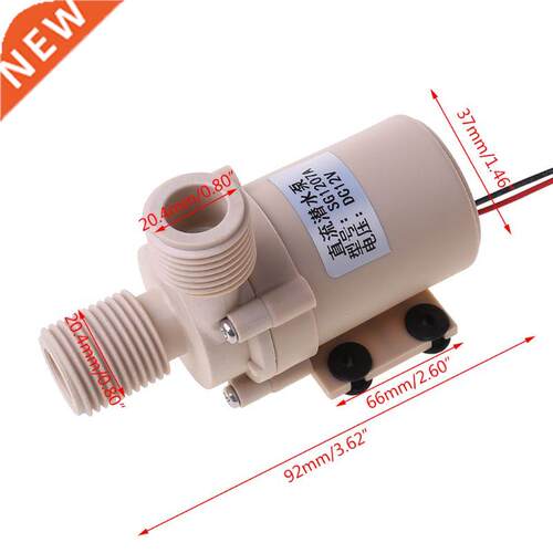 12V Solar Submersible Hot Water Pump Circulation 212° F