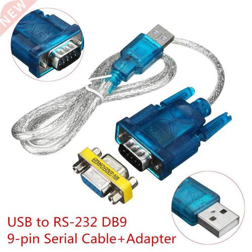 USB to RS232 Serial Port 9 Pin DB9 Cable Serial COM Port Ada