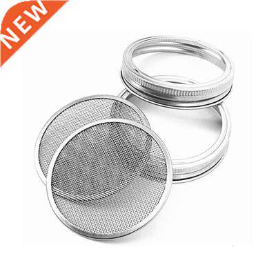 Stainless Steel Flour Sieve Garden Sprouting Lids Home