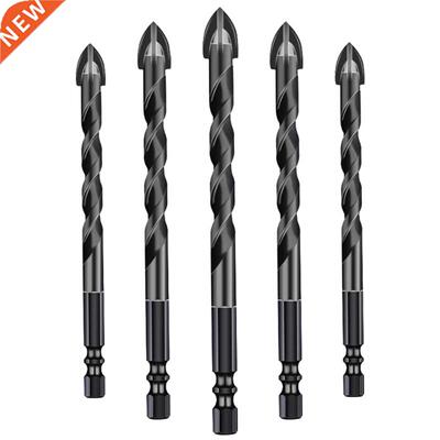 Cross Tile Drill Bits Set Alloy Triangle Twist Drill Stone G