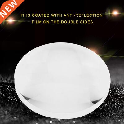 30mm Diameter K9 Optical Glass 100mm Length Double Convex Le