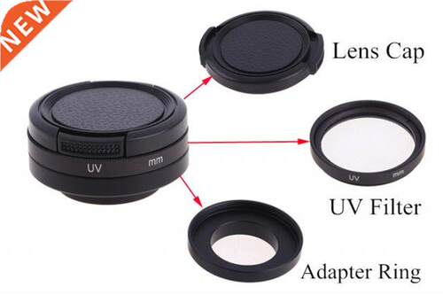 In1 7mm / 40.5mm / 52mm / 58mm UV Filter Lens Protector+