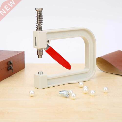Manual Nailed Bead Machine Craft Round Pearl Rivets Fixing B
