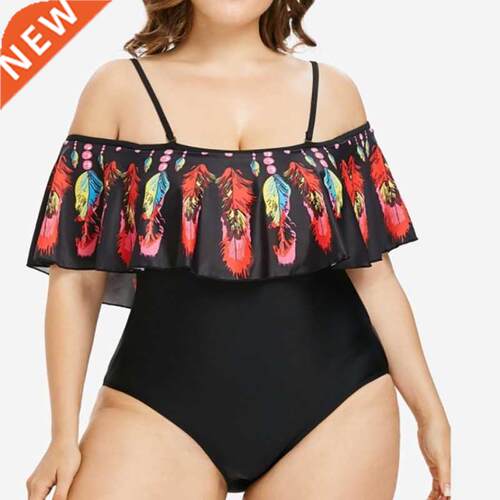Bikini Swimwear Women big fat Plus Size Swimming Swimsuit