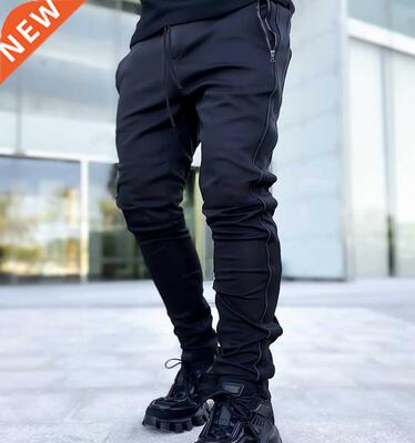 Spring autumn new work pants men's fashion brand sports fitn