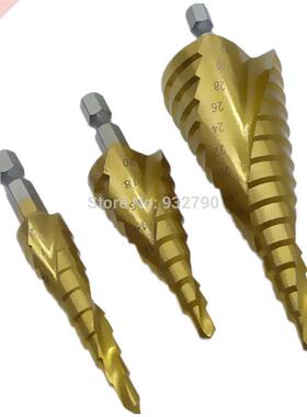 3x Hss Drill Bit Step Cutter Set Cone Hole 4-12,4-20,4-32mm