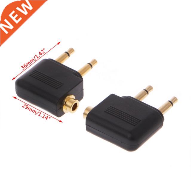 2Pcs/1 Set Gold Plated 3.5mm 2 Male To 1 Female Headphone J