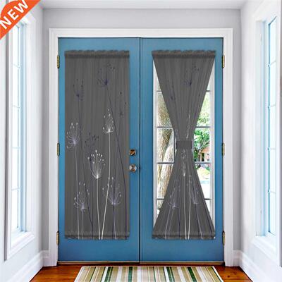 The Plant Design Door Curtain for Bedroom Kitchen Curtains