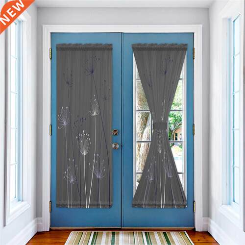 The Plant Design Door Curtain for Bedroom Kitchen Curtains