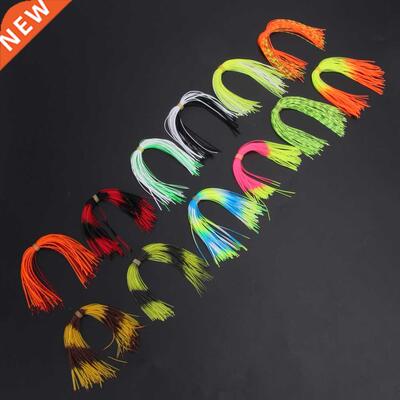 12 Bundles 50 Strands Silicone Skirts PVC silicone thread