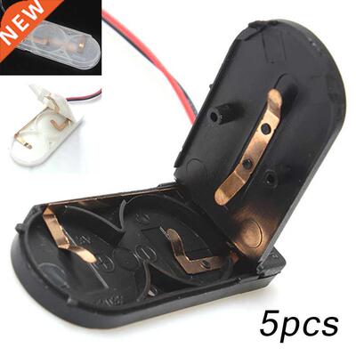 1/2/5pcs CR202 Button Coin Cell Battery Socket Holder Case